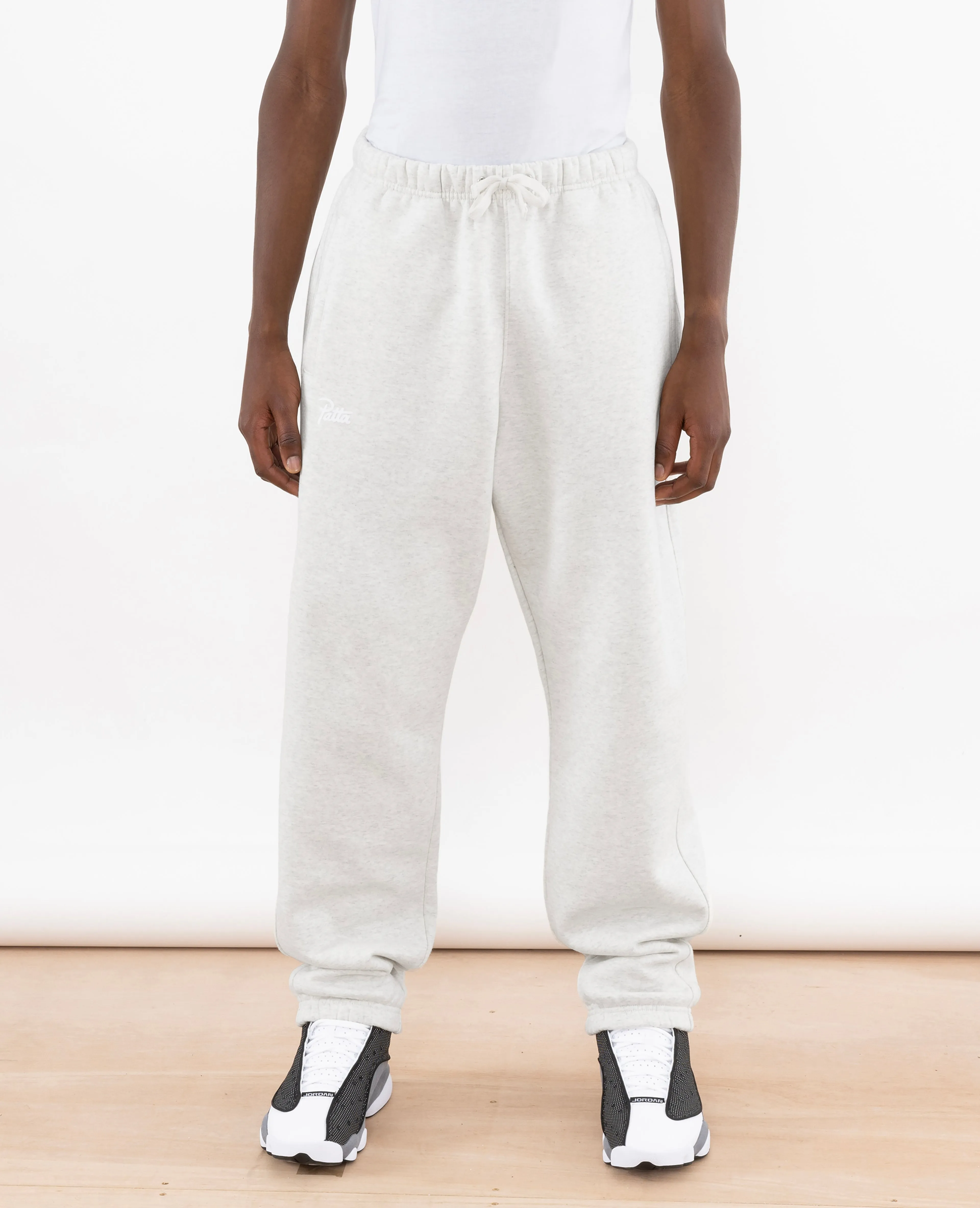 Patta Basic Jogging Pants (Melange Grey)