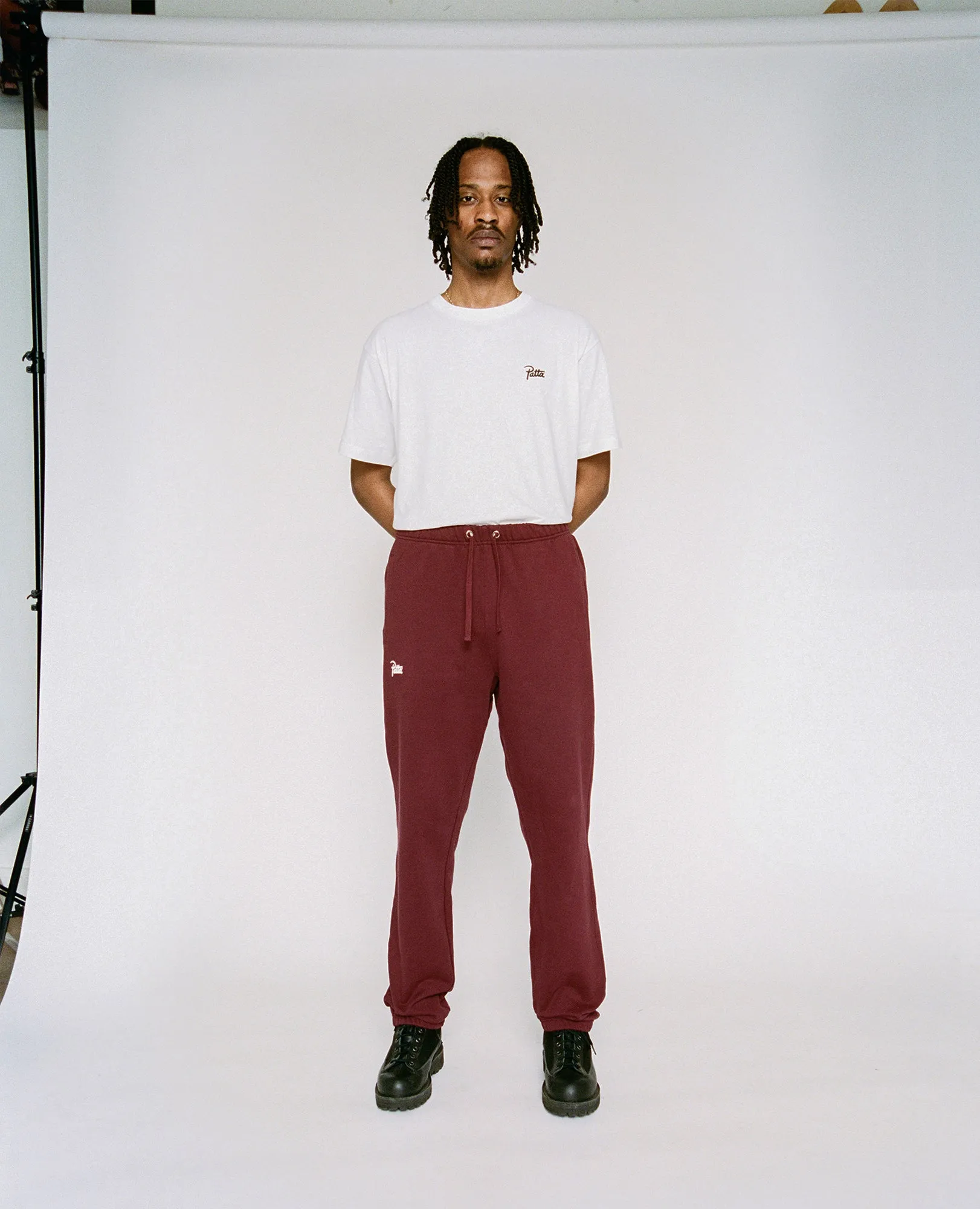 Patta Basic Jogging Pants (Tawny Port)