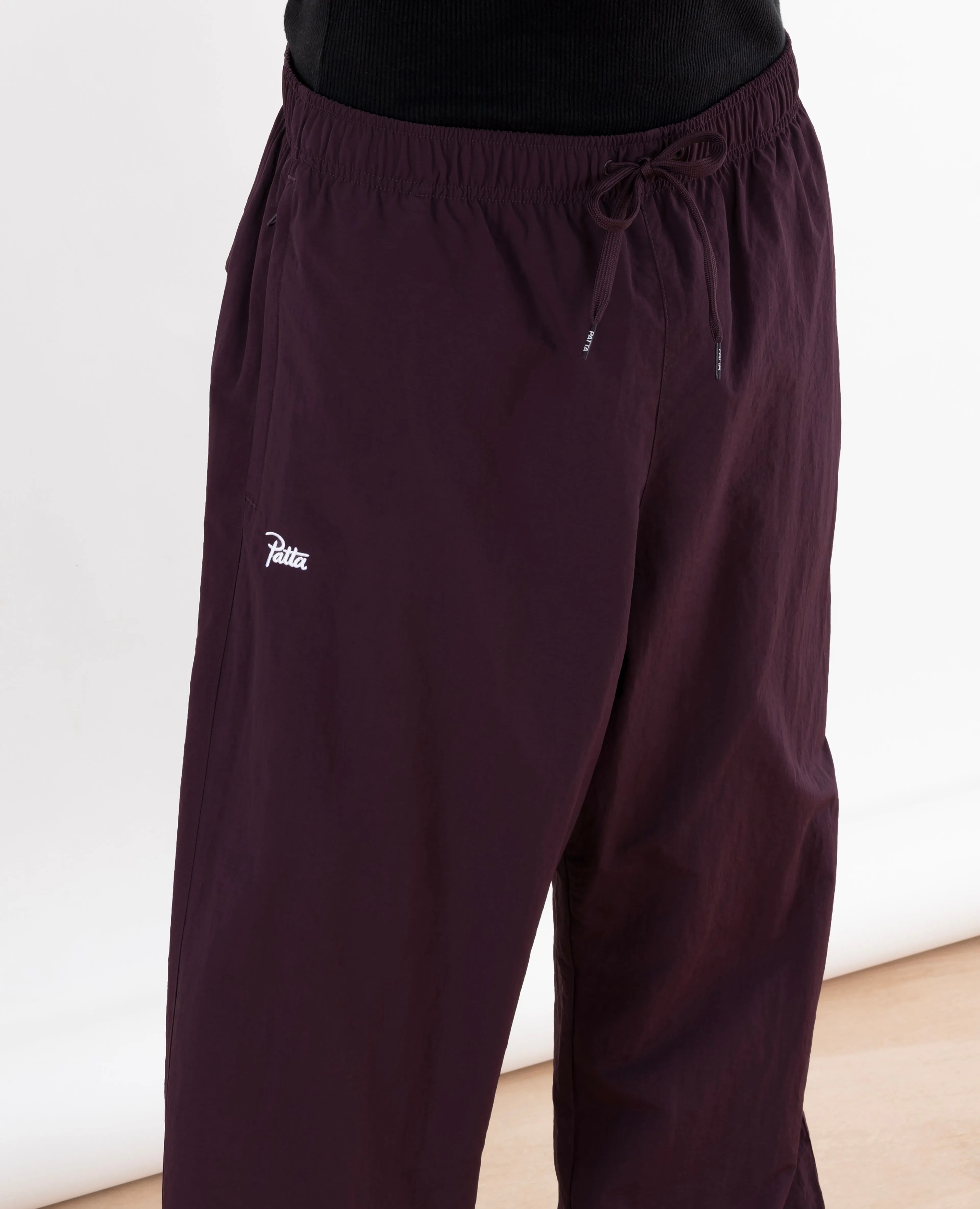 Patta Basic Nylon M2 Track Pants (Plum Perfect)