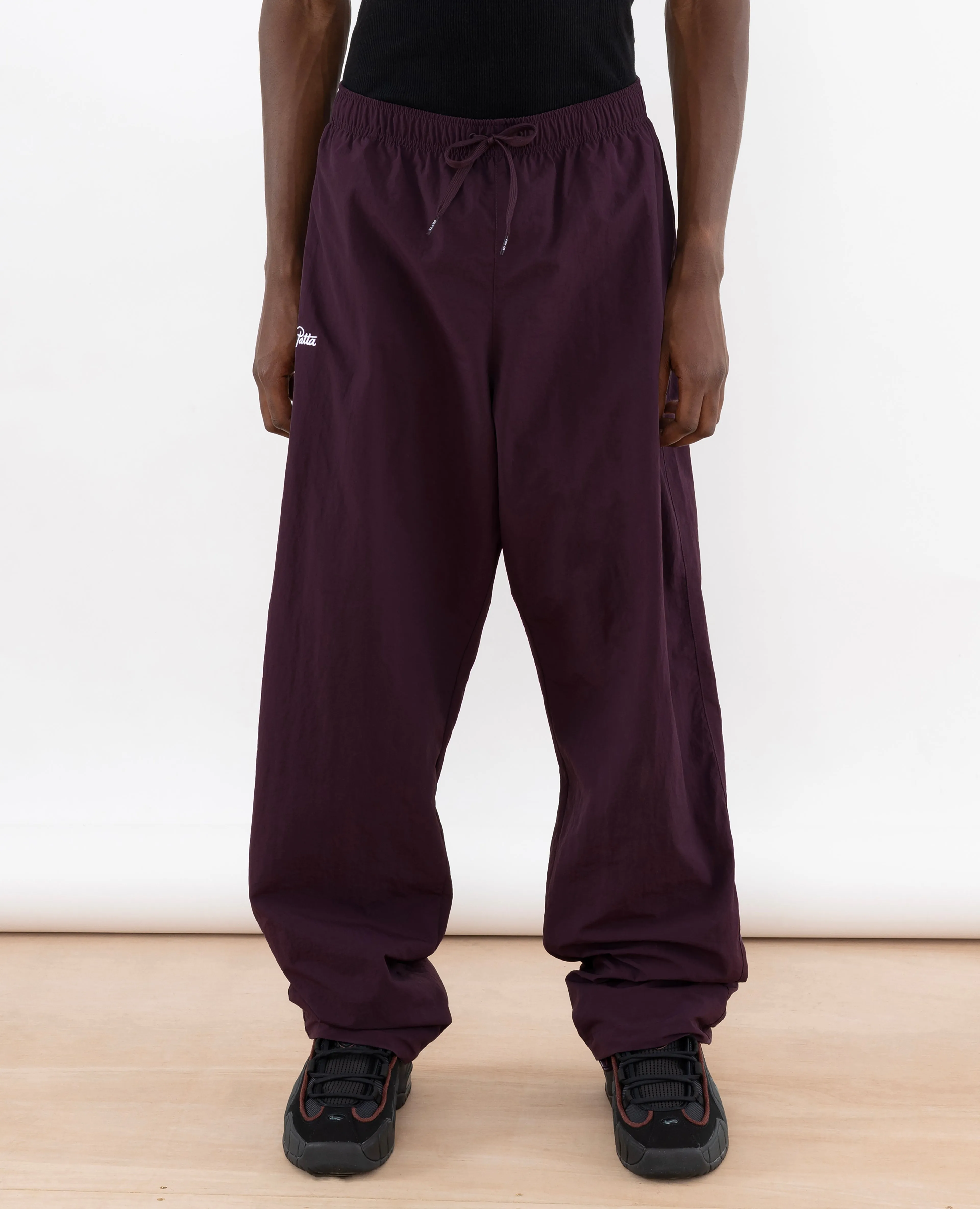 Patta Basic Nylon M2 Track Pants (Plum Perfect)