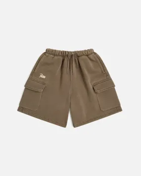 Patta Classic Washed Cargo Jogging Shorts (Morel)