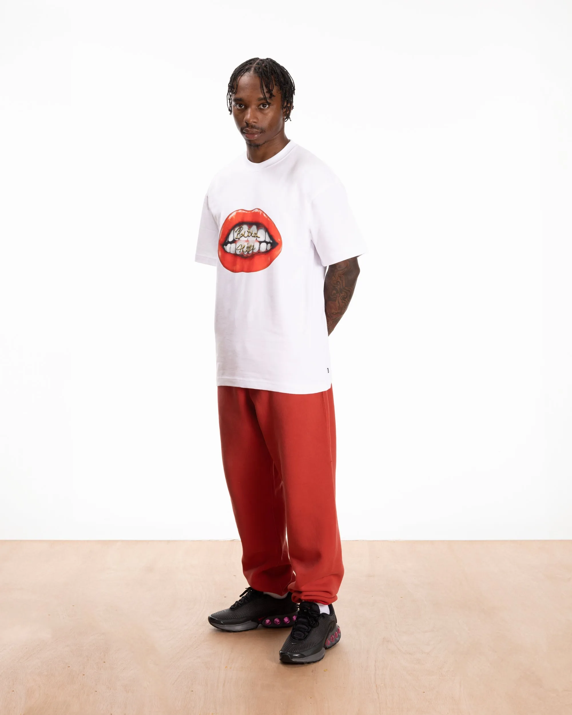 Patta Washed Classic Jogging Pants (Haute Red)