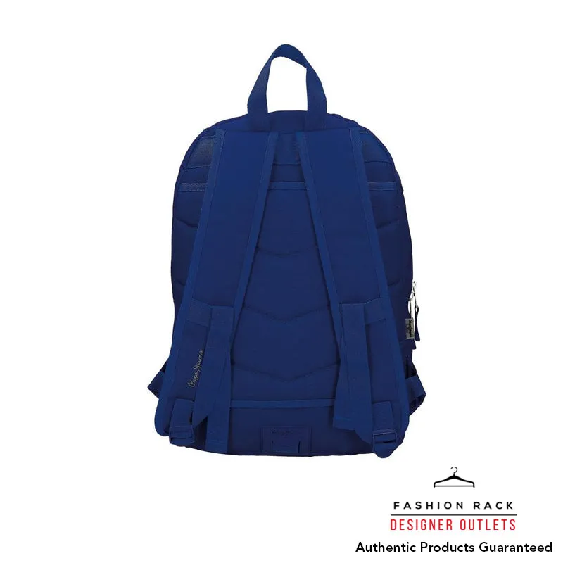 Pepe Jeans Harlow School Backpack Royal Blue