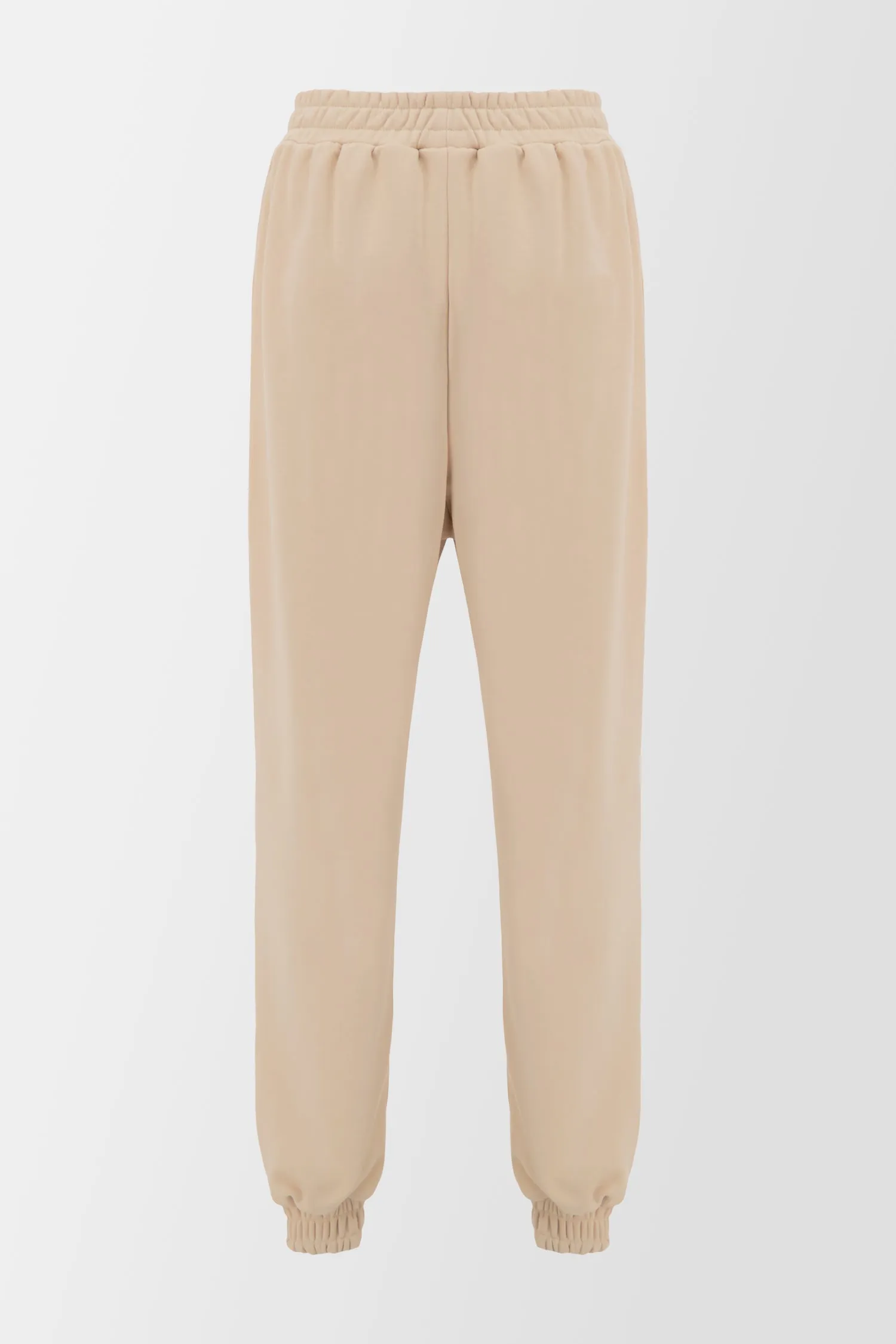 Philipp Plein Beige Embroidery Signature Trousers