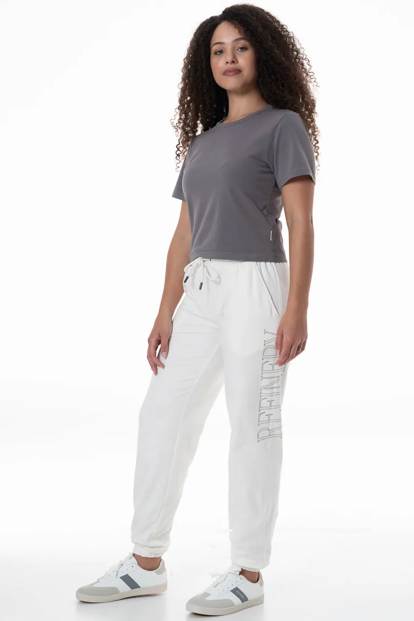 Relaxed Fit Track Pants _ 145613 _ Milk