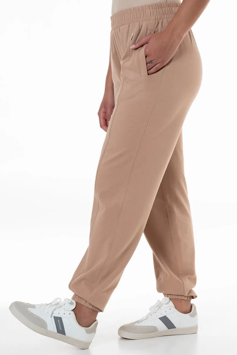 Relaxed Fit Track Pants _ 146941 _ Taupe