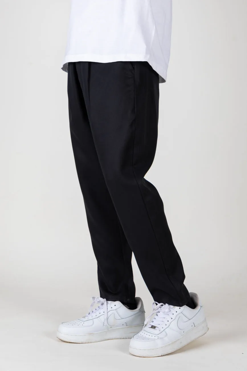 Relaxed Fit Trousers // Black