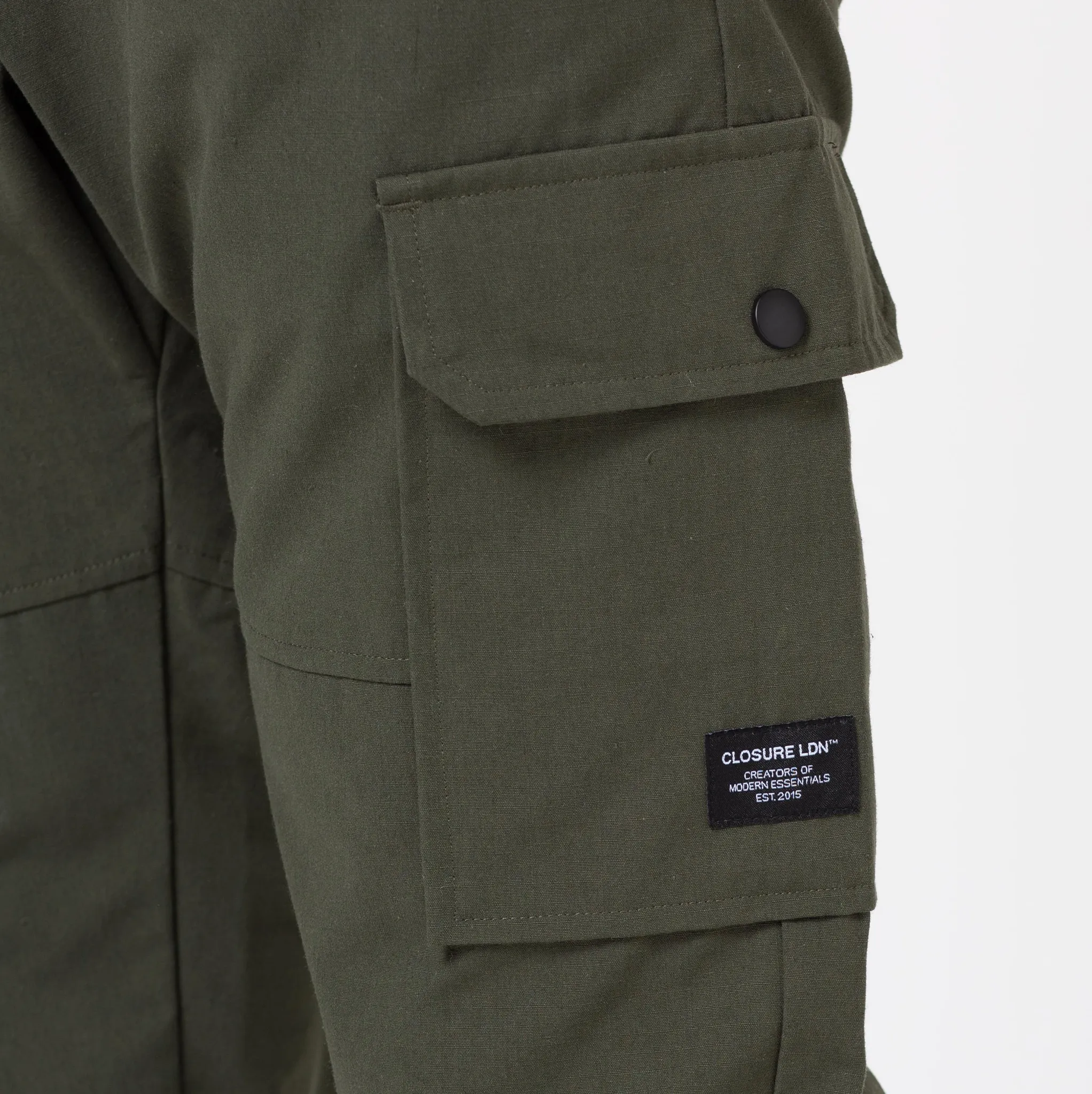 Ripstop Open Hem Cargo Pant | Khaki