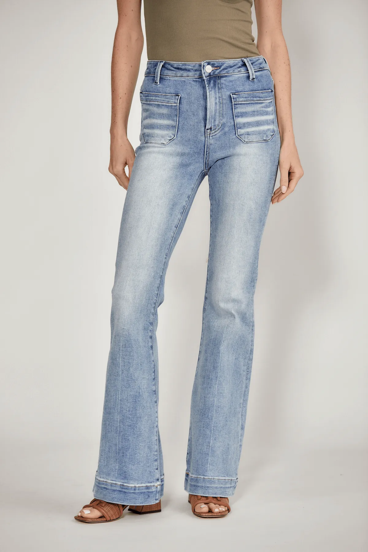 Risen Sedona Patch Pocket Jeans