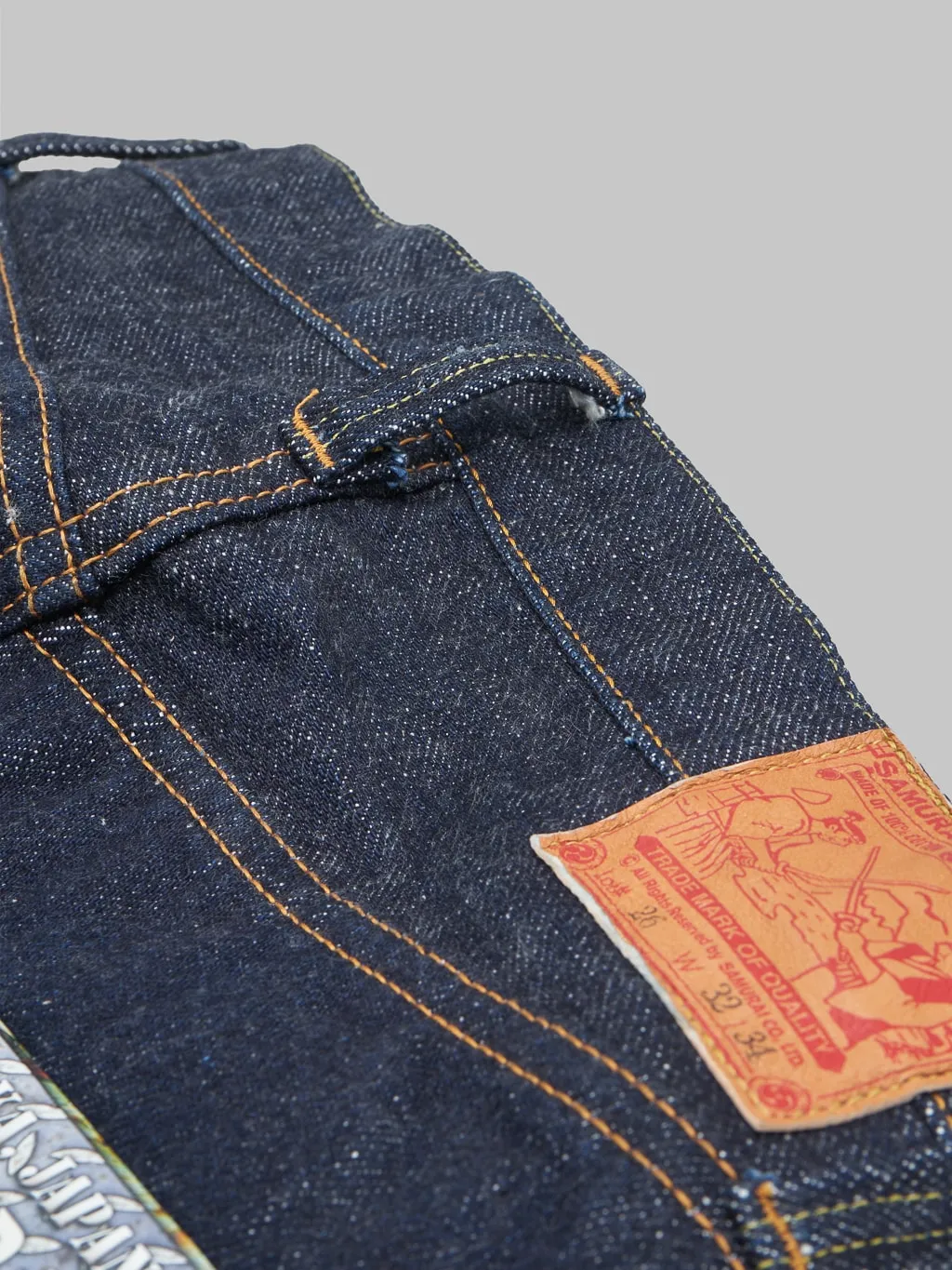 Samurai Jeans S520XX21oz "Cho-Kiwami" 21oz Relaxed Tapered Jeans