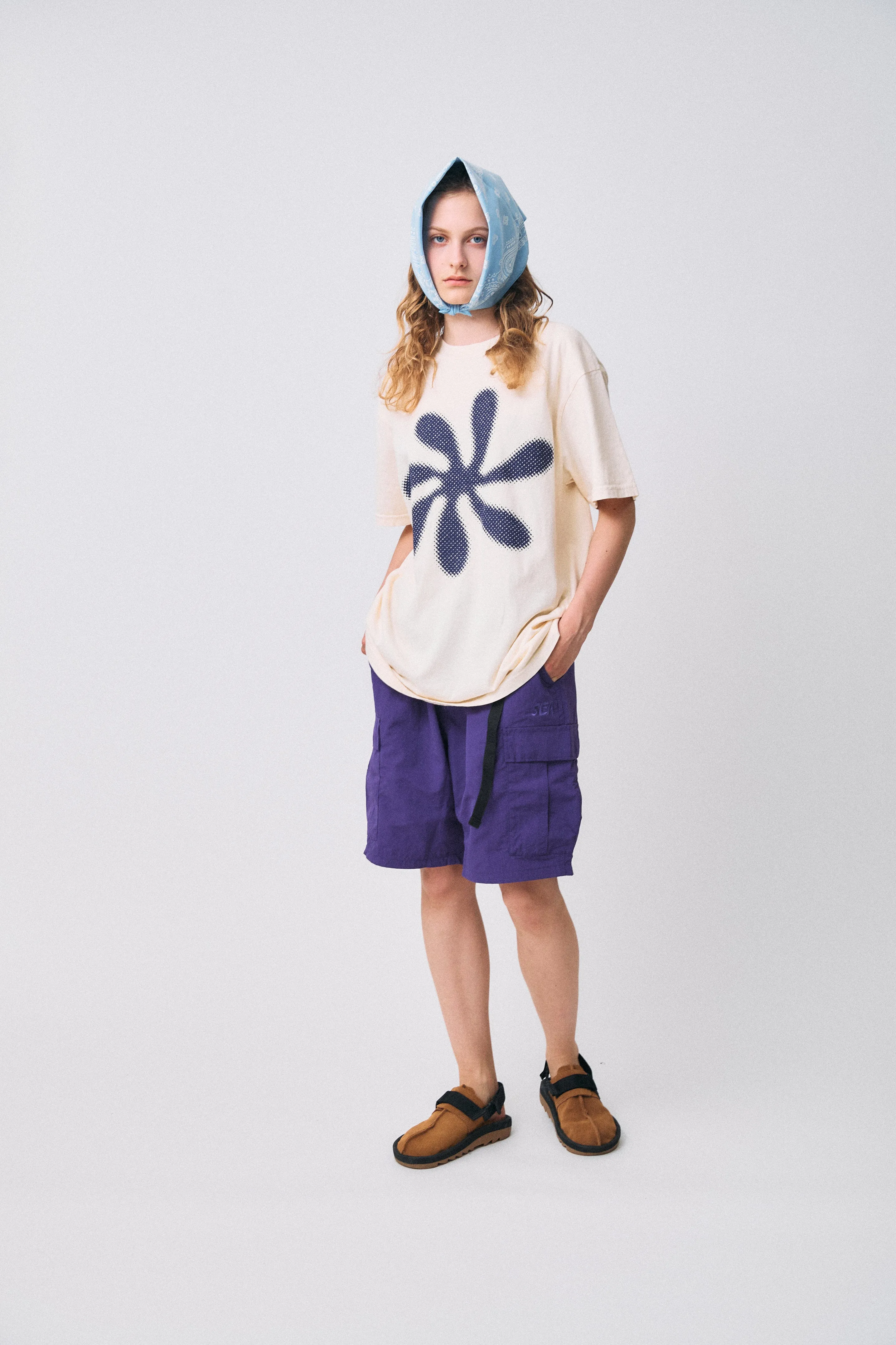 SEA CARGO SHORT / PURPLE