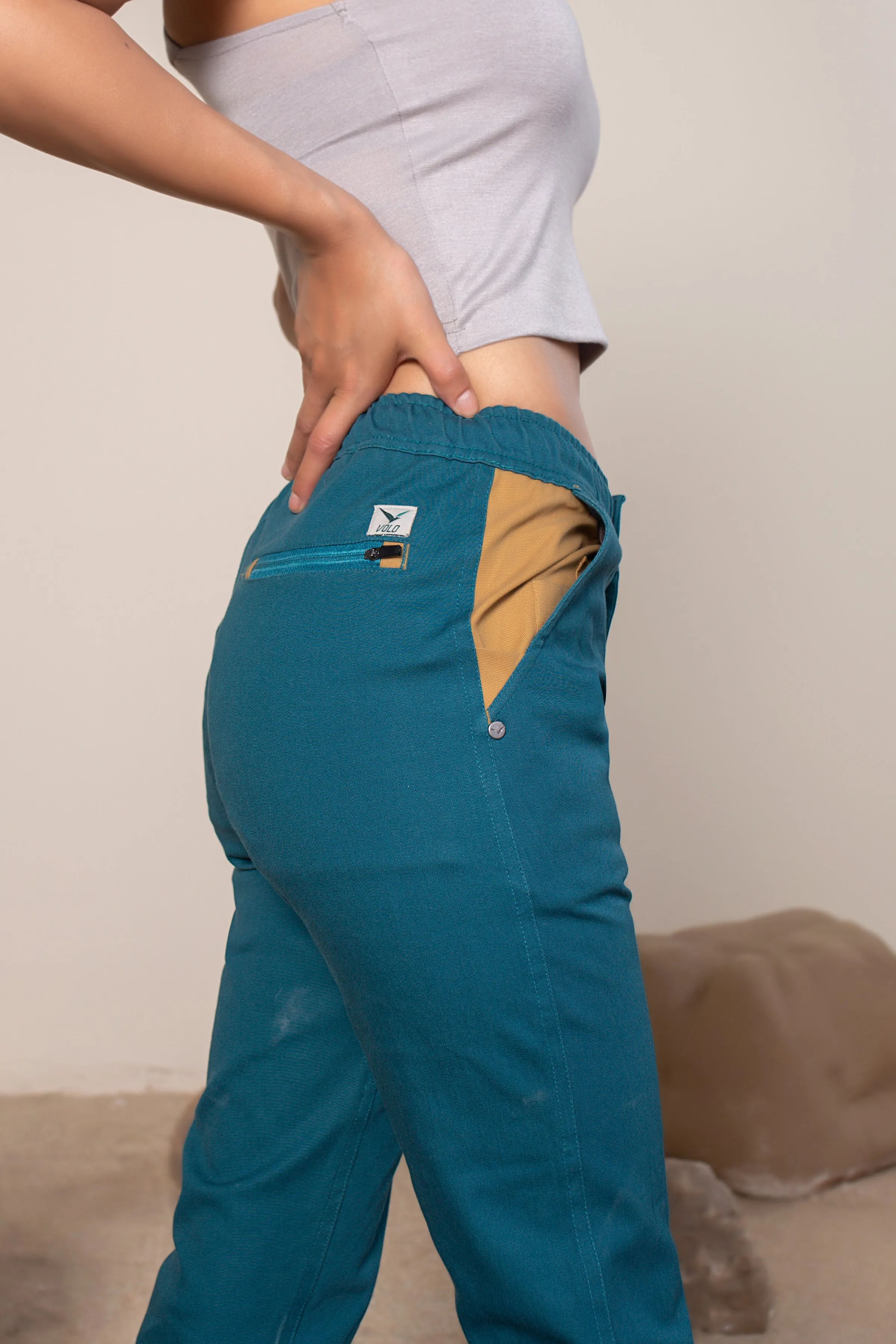 Sequoia Canvas Pant Teal