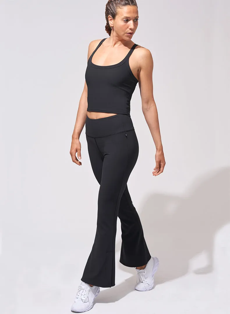 Side Slit Flare Legging