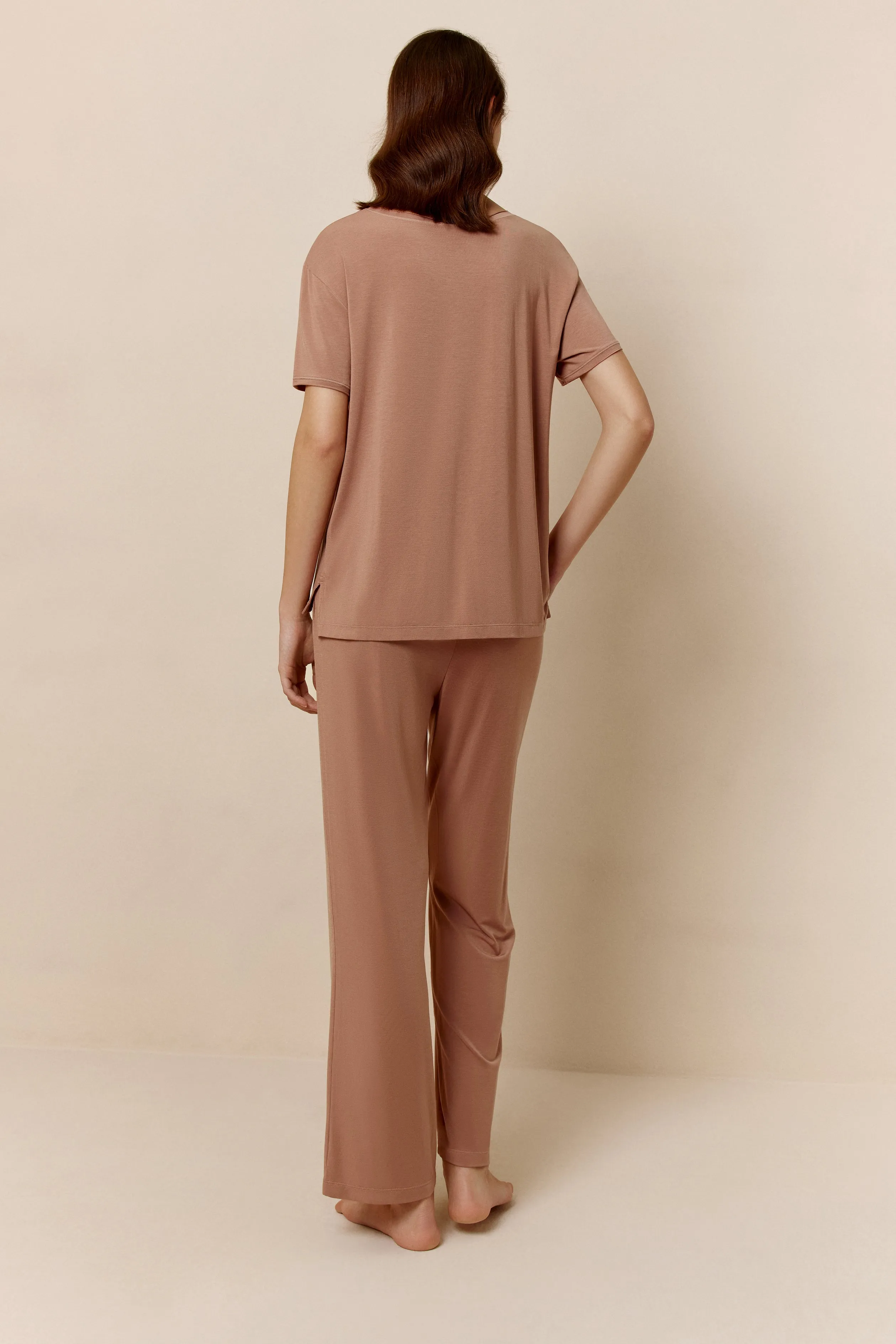 Silk Modal Pants