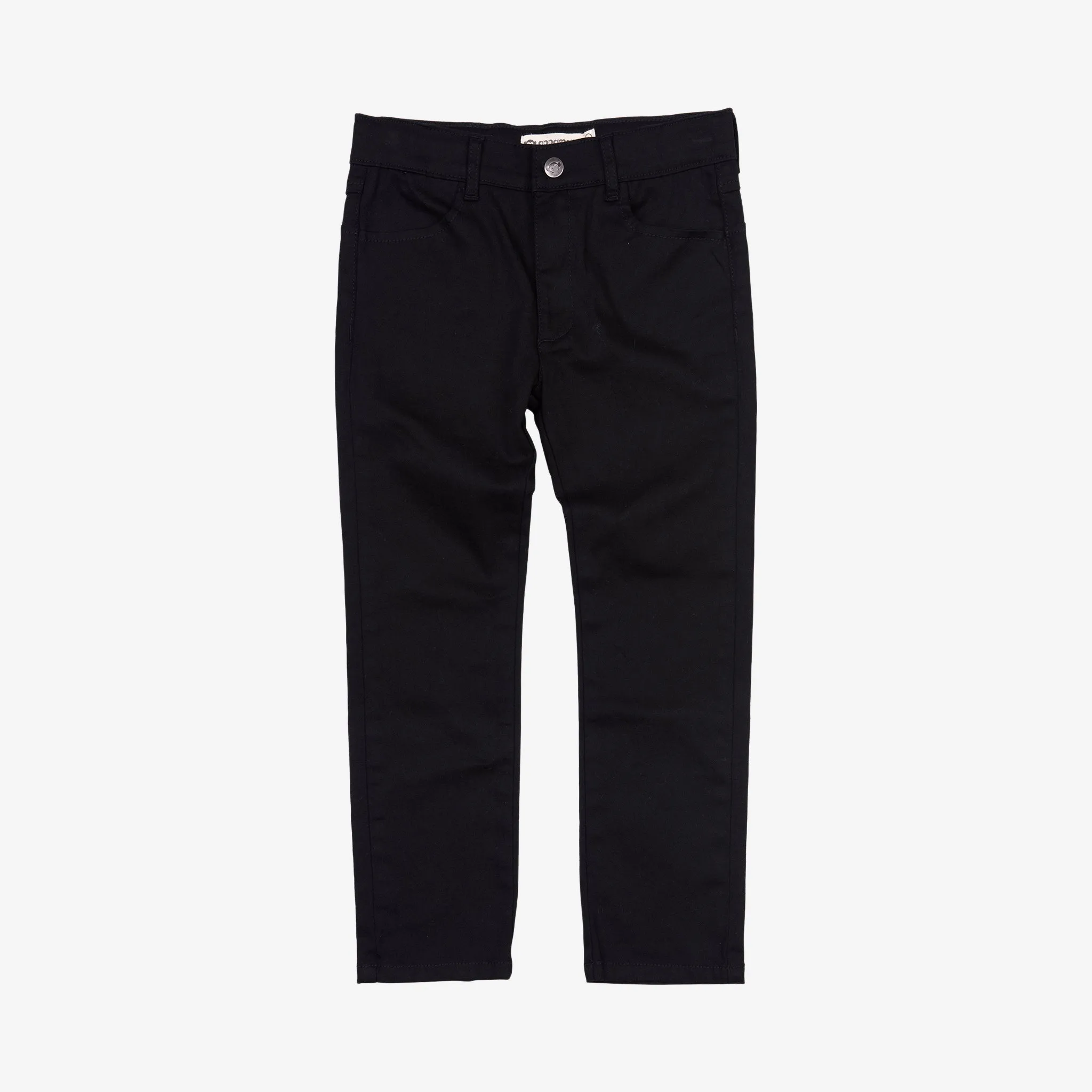 Skinny Twill Pant | Black