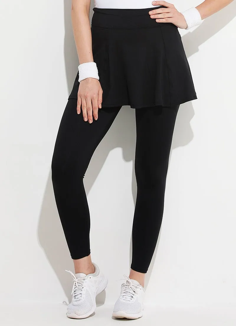 Skirted Legging (Black)