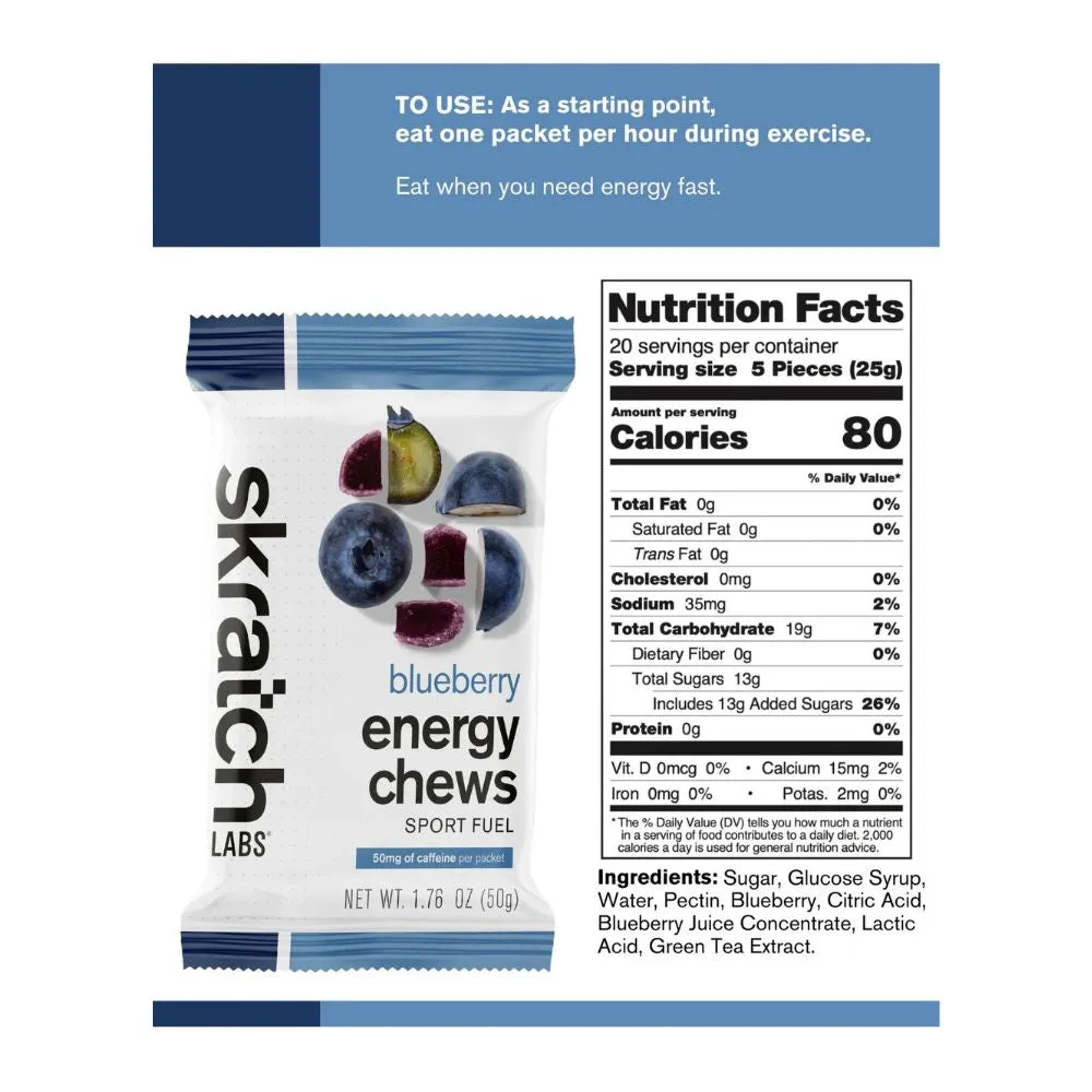 Skratch Labs Sport Energy Chews