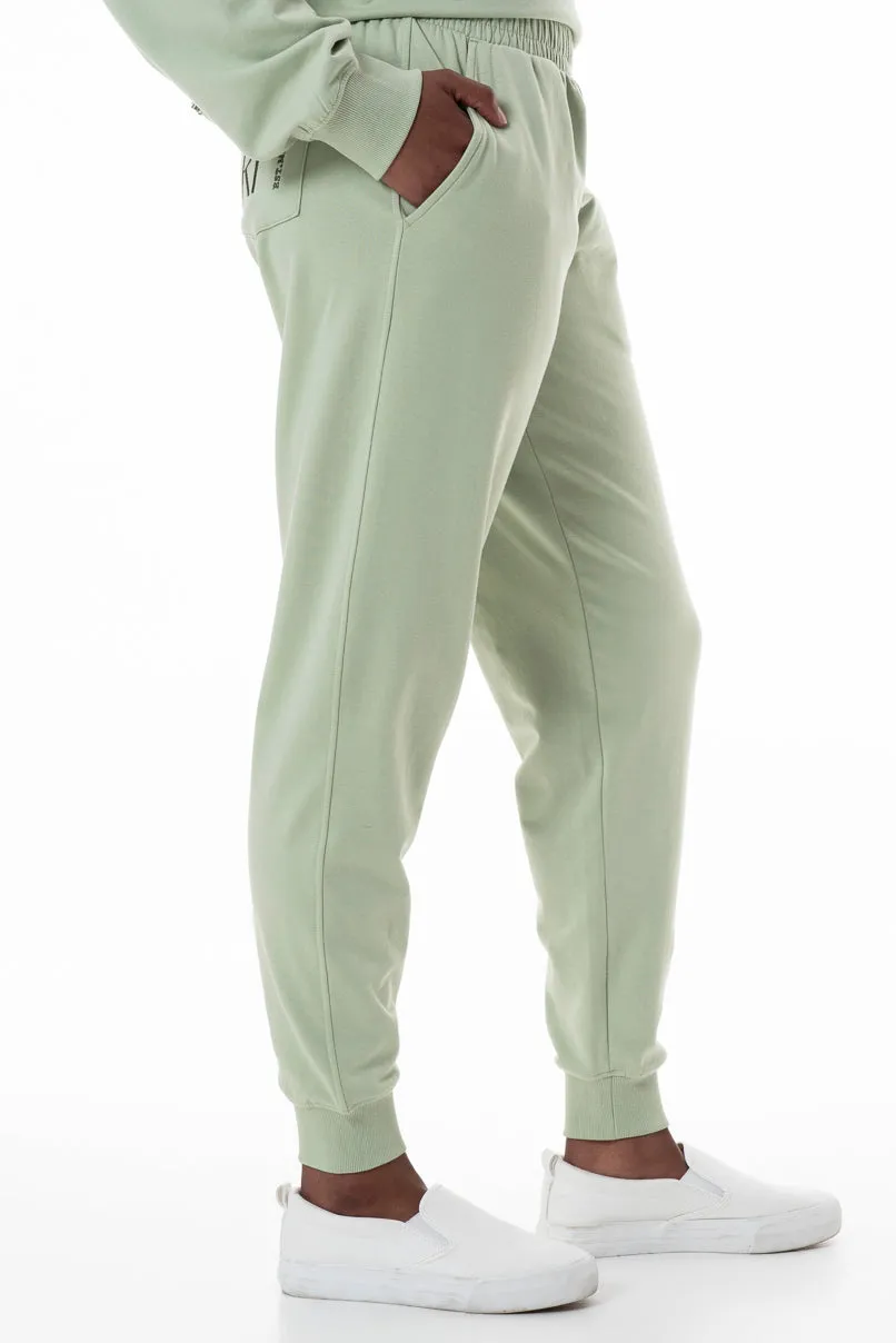 Slim Fit Track Pants _ 145609 _ Sage