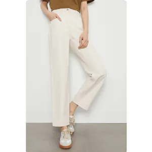 Split Hem utton Front Jeans