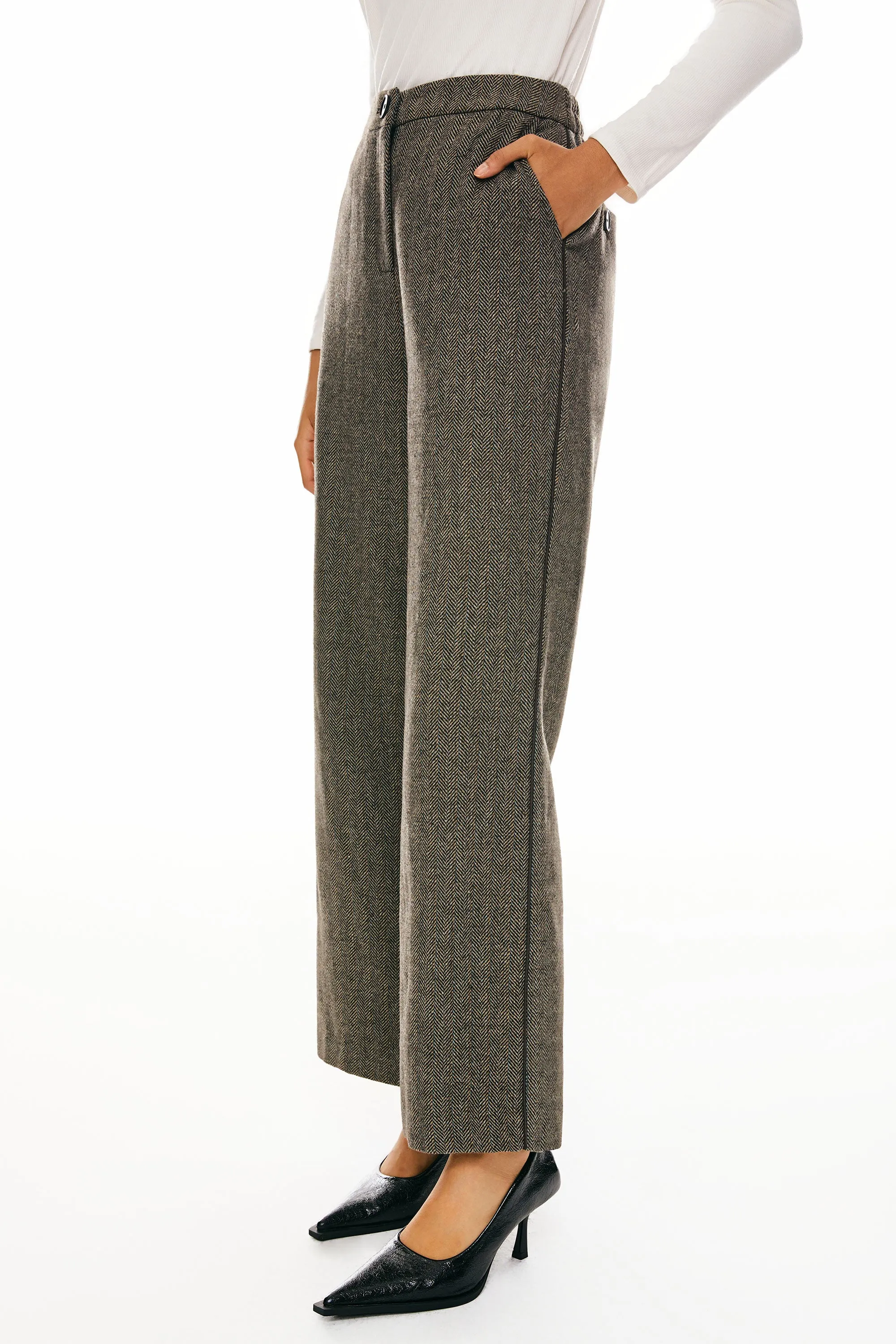 Straight Leg Dress Pants