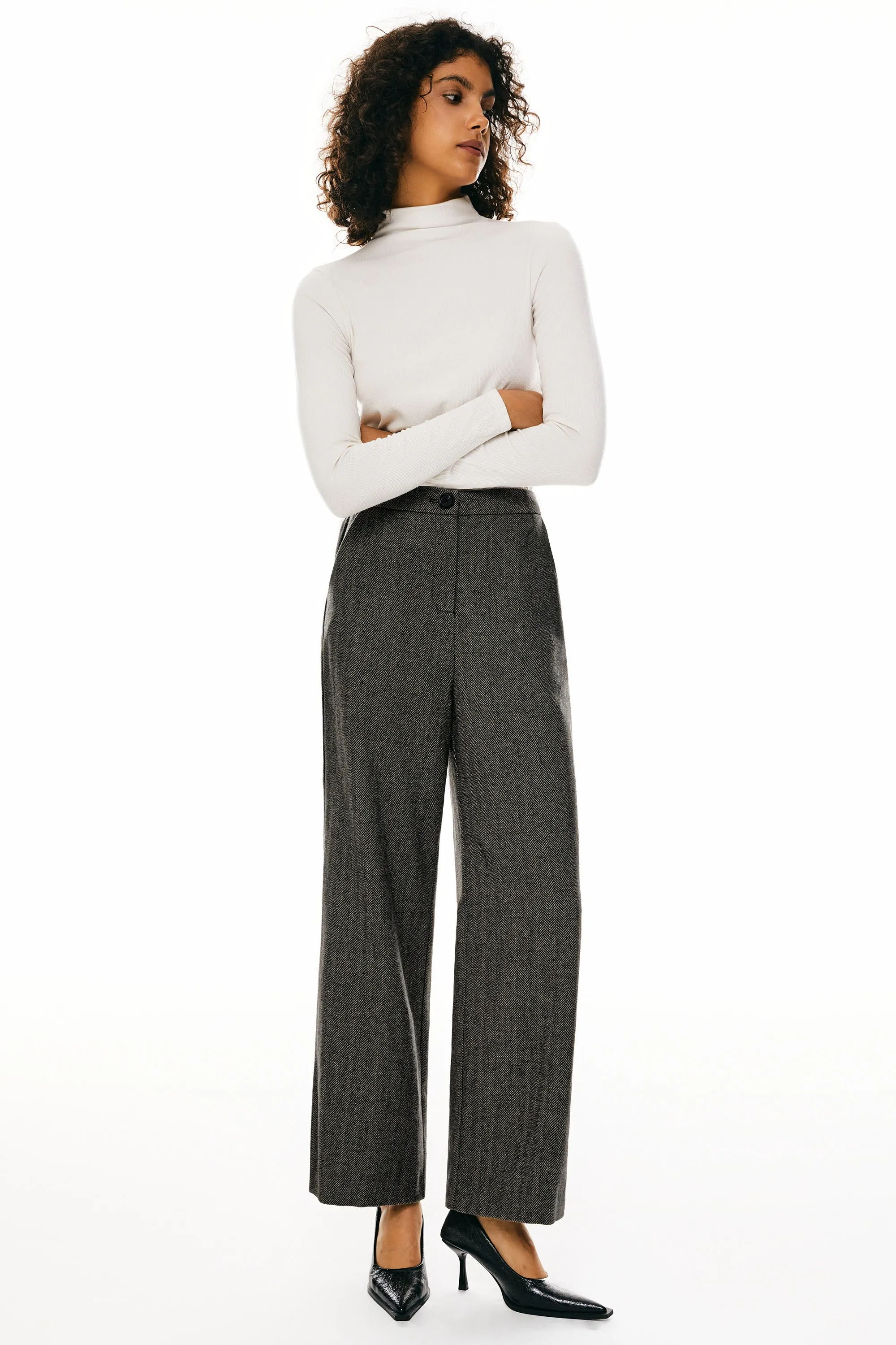 Straight Leg Dress Pants