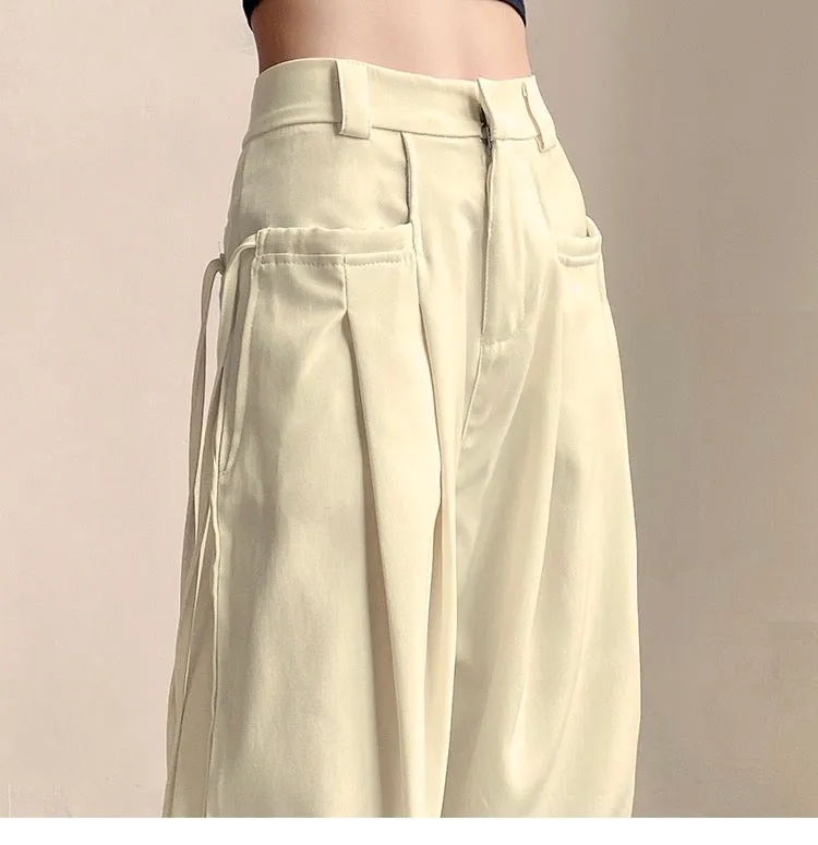 String Fling Korean Baggy Trousers