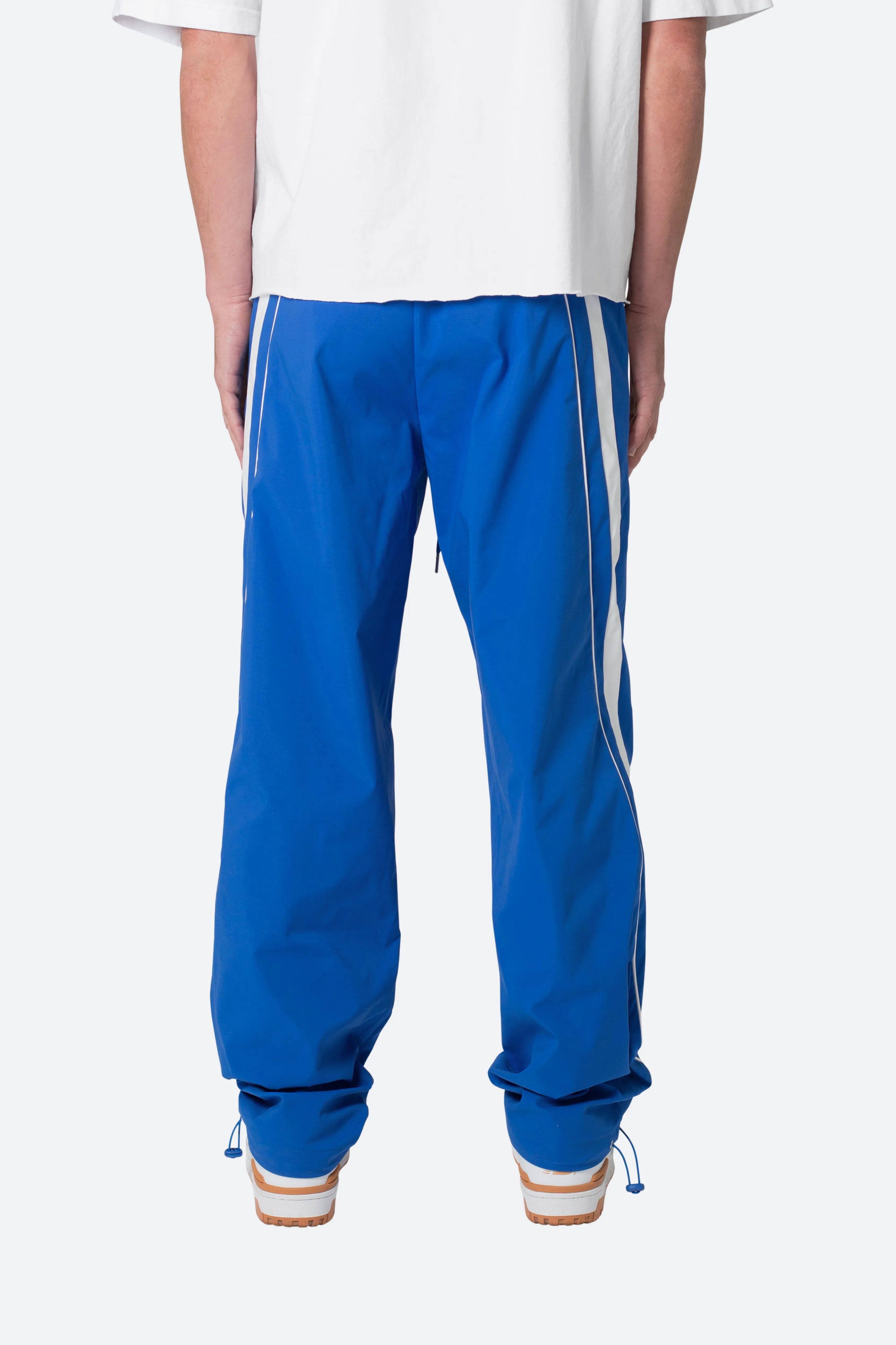 Striped Track Pants - Blue/White