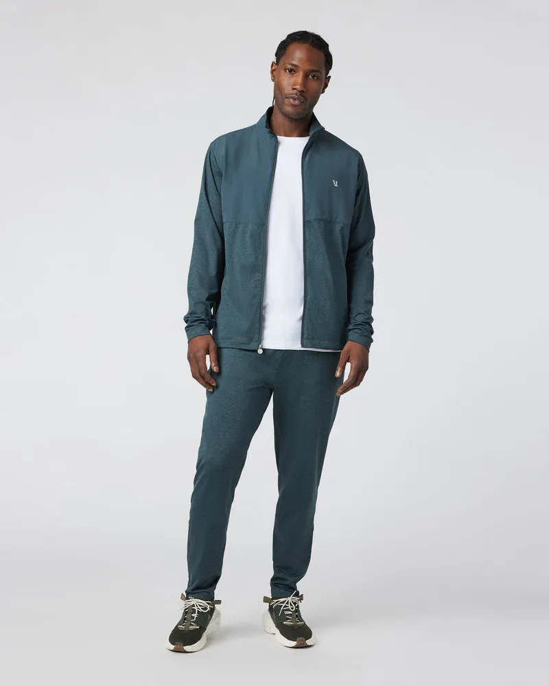 Sunday Element Track Jacket: Grove Heather