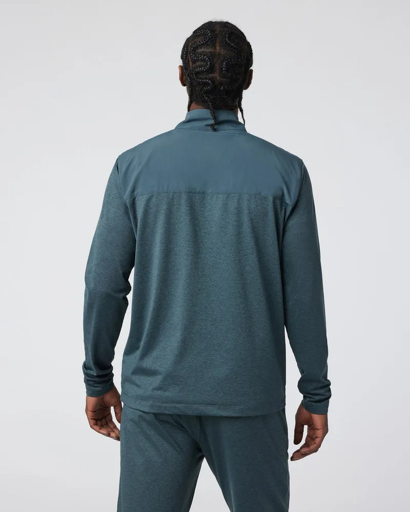 Sunday Element Track Jacket: Grove Heather