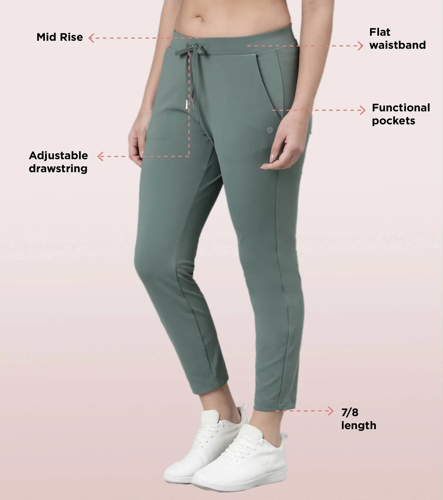 Travel Pant | Dry Fit Smart Active Pants | E068