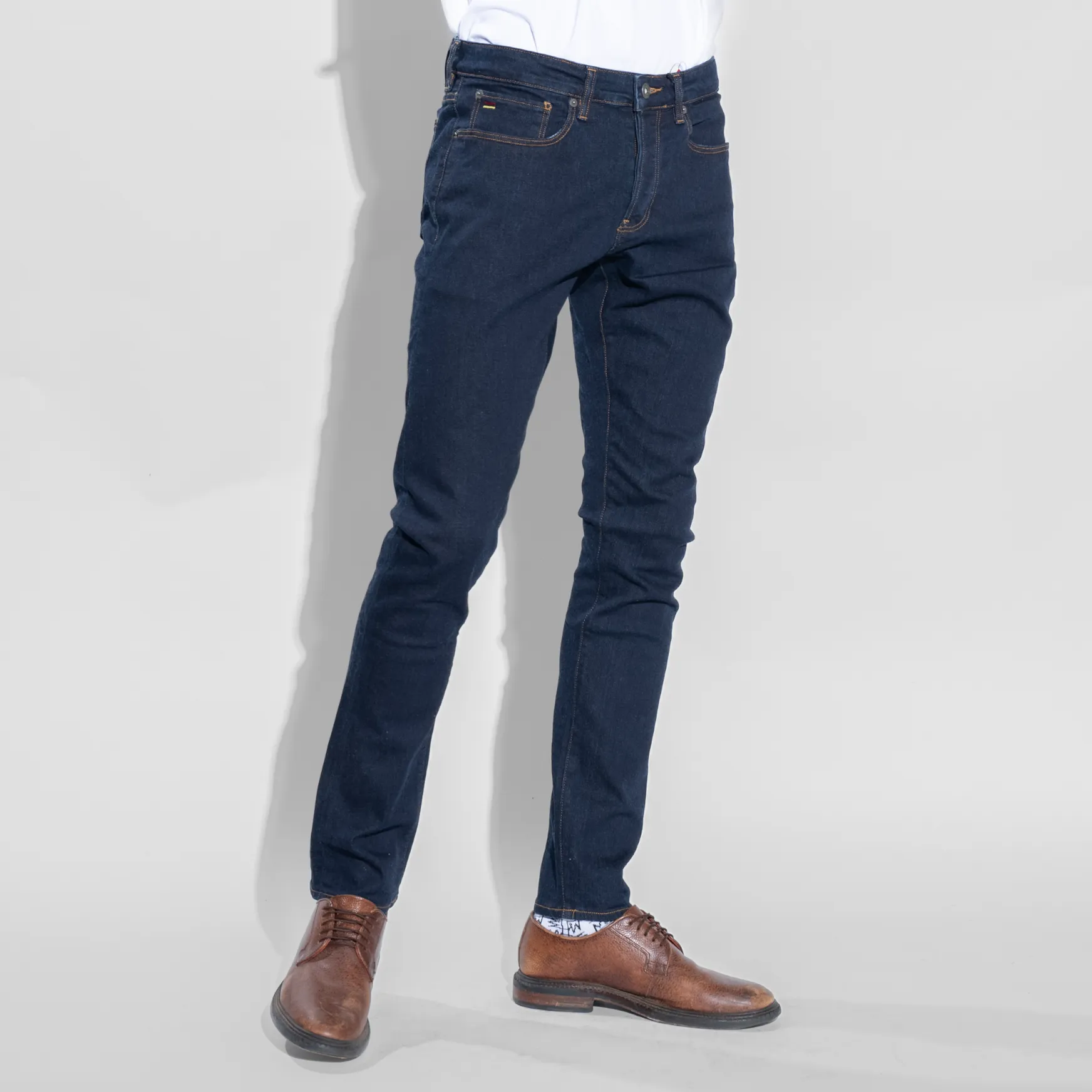 TSHEPO MENS MAGRIZA JEANS, INDIGO