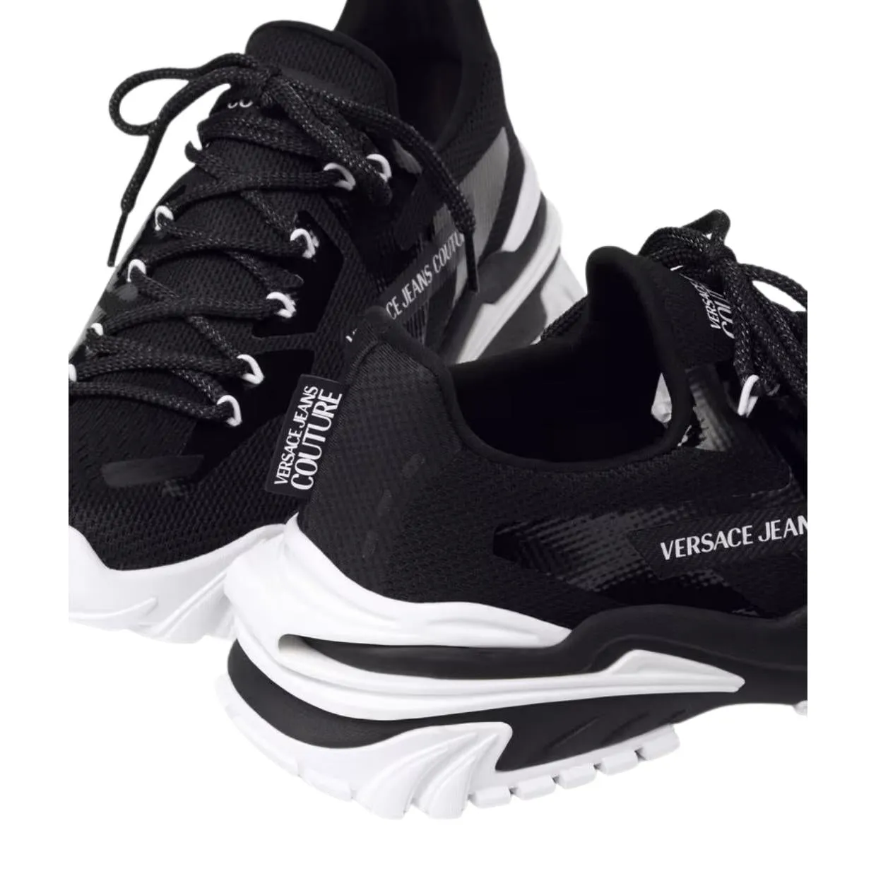 Versace Jeans Couture Trail Trek Black Trainers