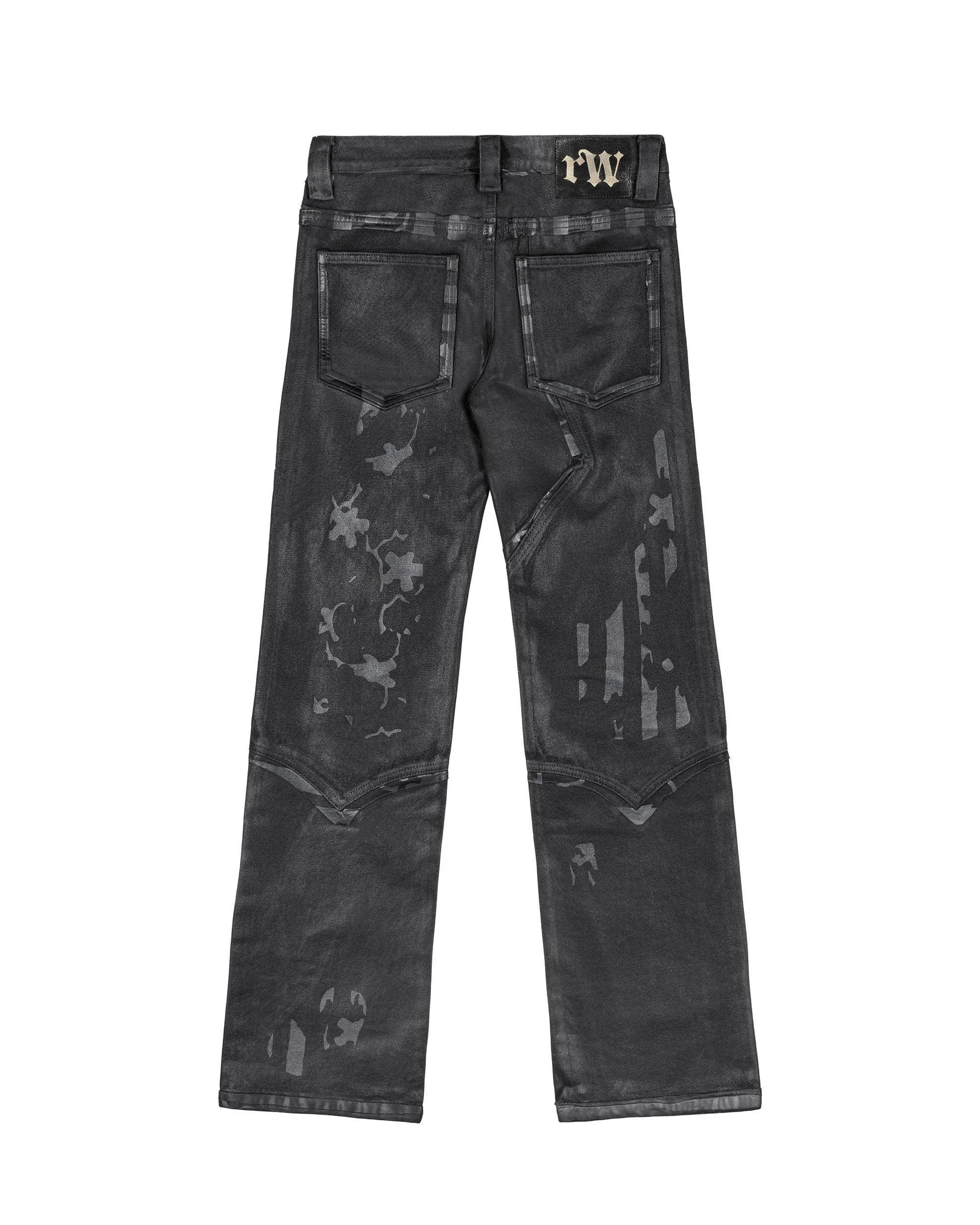 Waxed Flag Jeans