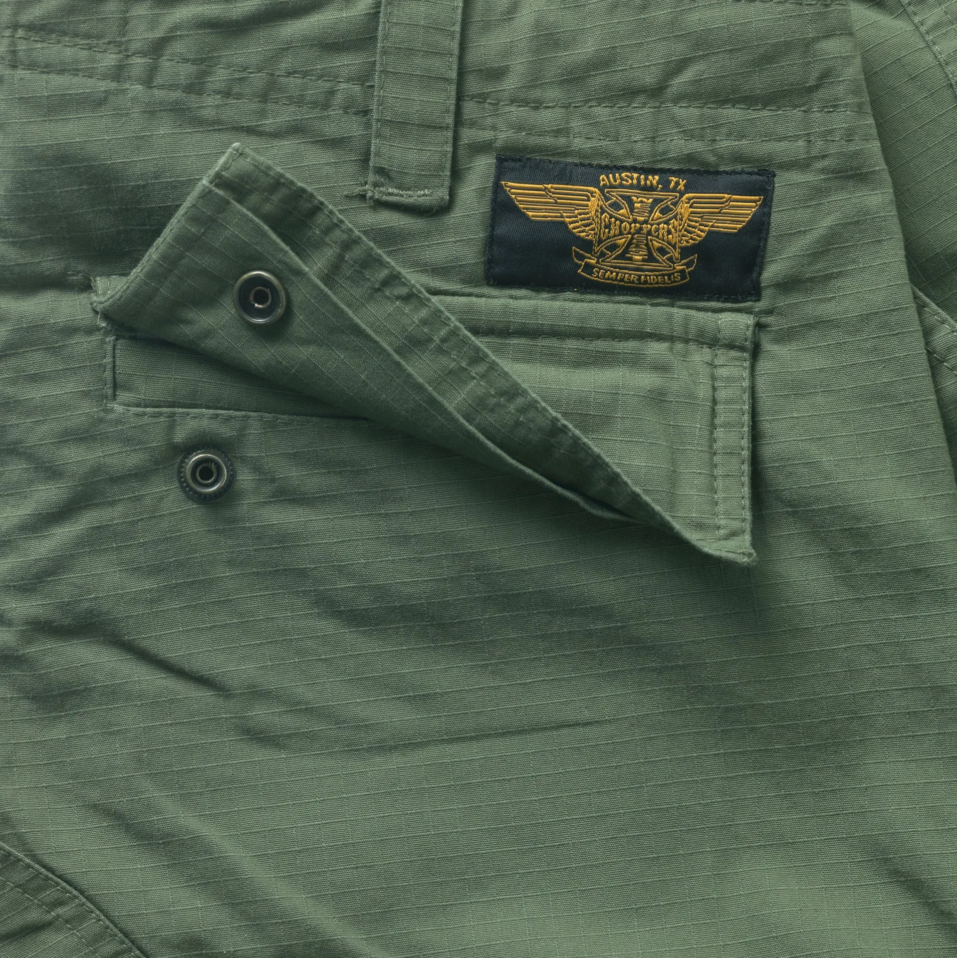 WCC CAINE RIPSTOP CARGO PANT - GREEN